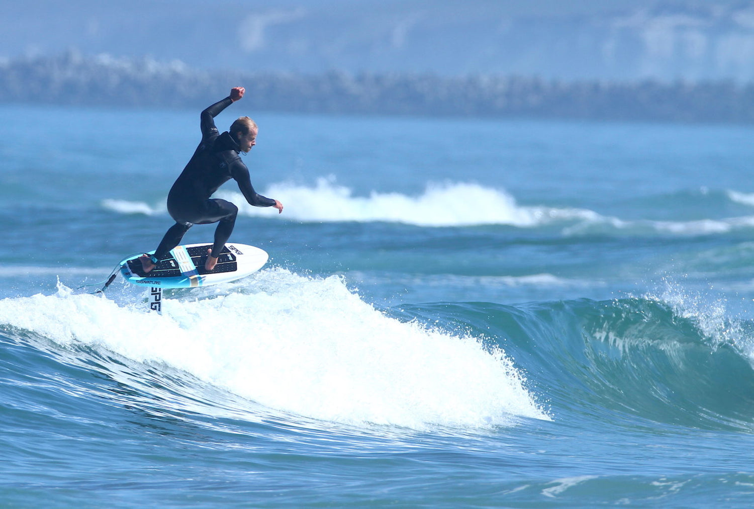 Mike Oxley riding a Game Changer foil