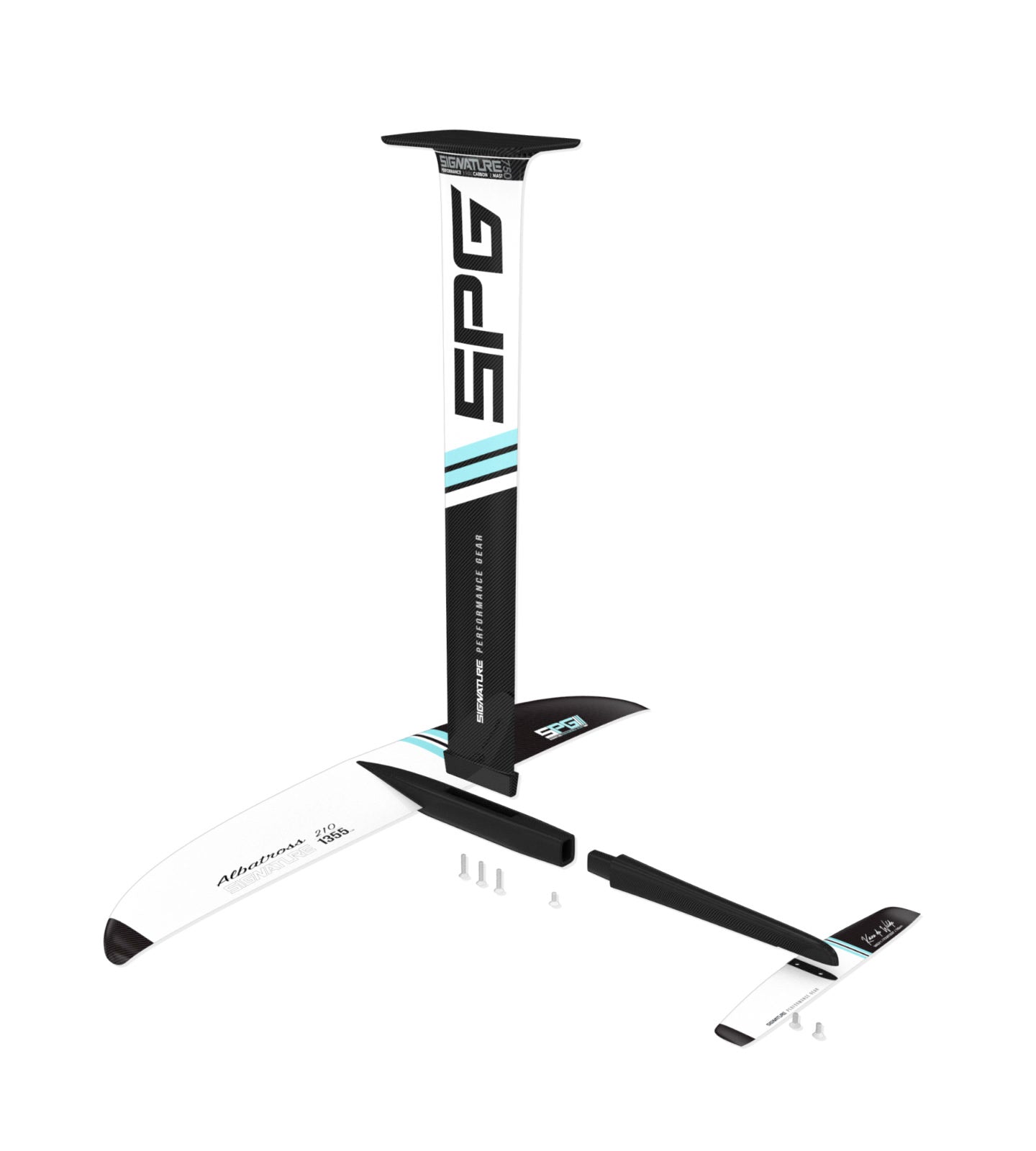 Signature Albatross 210 // 1355cm Compete Carbon Foil Set